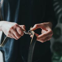 Hunter Verstelbare Looplijn Soft-Vollrindleder 6