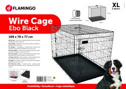 Hondenbench/Draadkooi Zwart 10