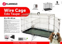 Hondenbench/Draadkooi Taupe 4