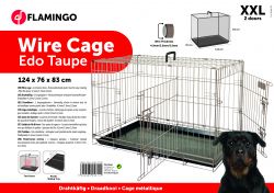 Hondenbench/Draadkooi Taupe 12