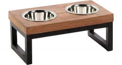 Eet- en Drinkbak Staander Tommy Duo 1