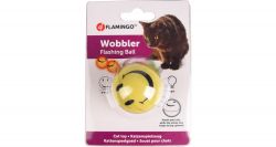 Wobbler Flashbal Geel 4,5CM 3