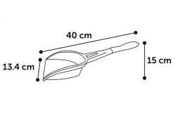 Kattenbakschep Gobi Grijs 2