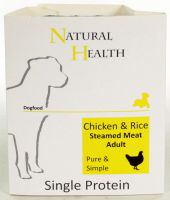 Natural Health Chicken & Rice Steamed Meat Adult 1