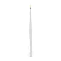 DeluxeHomeart White LED Shiny Dinner Candle D: 2,2 * 28 cm (2 pcs.) 1