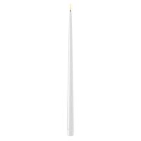 DeluxeHomeart White LED Shiny Dinner Candle D: 2,2 * 38 cm (2 pcs.) 1