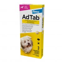 AdTab Kauwtablet Hond >2,5 - 5,5kg 1