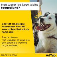 AdTab Kauwtablet Hond >2,5 - 5,5kg 3
