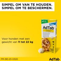 AdTab Kauwtablet Hond >11 - 22kg 6