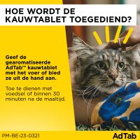 AdTab Kauwtablet Kat >2,0 - 8,0kg 4