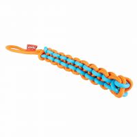 Hondenspeeltje Twisting Tugger blauw/oranje 1