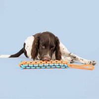 Hondenspeeltje Twisting Tugger blauw/oranje 3