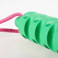 Hondenspeeltje Groovy Grip groen/roze 4
