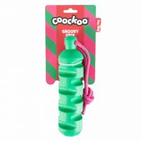 Hondenspeeltje Groovy Grip groen/roze 2