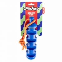 Hondenspeeltje Groovy Grip blauw/oranje 2