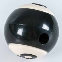 Snackbal Eight zwart/wit 5