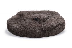 Hondenmand Pluche Bruin 2