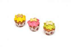 Mini Iced Trios Bright Color Mixed Colours 3