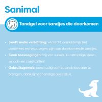 Sanimal Tandgel voor tandjes die doorkomen 2