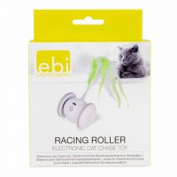 Kattenspeeltje Racing Roller wit 8