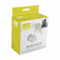 Kattenspeeltje Racing Roller wit 2