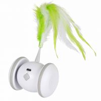 Kattenspeeltje Racing Roller wit 1