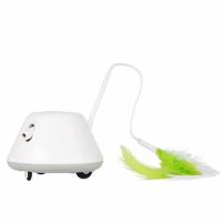 Elektronisch Kattenspeeltje Twisting Tank Wit 5