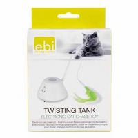 Elektronisch Kattenspeeltje Twisting Tank Wit 8