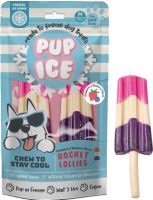 Pup Ice Hondenijsje Raket Aardbei/Bosbessen pak a 2 stuks 1