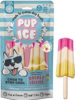 Pup Ice Hondenijsje Raket Yoghurt/Aardbei/Banaan pak a 2 stuks 1