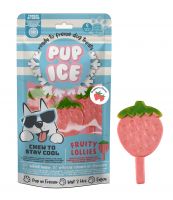 Pup Ice Hondenijsje Fruit Lollie Aardbei pak a 3 stuks 2