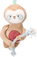 Speelgoed Puppy Phoebe Luiaard met Touw Bruin 1