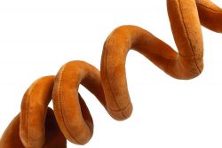 Rendier Spiraal Kerstspeelgoed Pluche Bruin 4