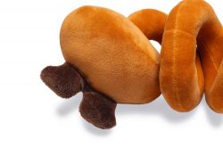 Rendier Spiraal Kerstspeelgoed Pluche Bruin 3