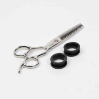 Japandi enkelzijdige effileerschaar Zilver 6