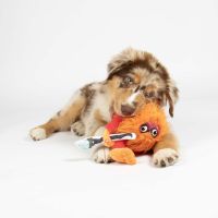 De Smurfen knuffelspeeltje Mamapoot Oranje 3