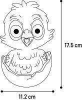 Speelgoed Beggy Kuiken Geel 3
