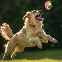 Nerf Dog Rubber Super Stuiterbal 5