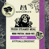 Monopets Fresh Steamed Meal Lamb 4 x 90gr. 2