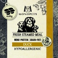 Monopets Fresh Steamed Meal Duck 4 x 90gr 2