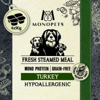 Monopets Fresh Steamed Meal Turkey 4 x 90gr 2