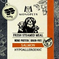 Monopets Fresh Steamed Meal Salmon 4 x 90gr 2