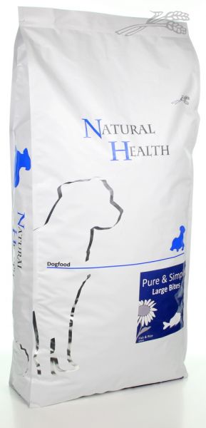Natural Health Dog Fish & Rice Large Breed Adult