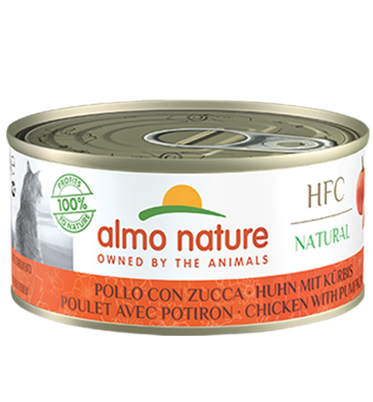 Almo Nature Kat HFC Kip met Pompoen
