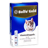 Bolfo Gold Vlooiendruppels Kat 40