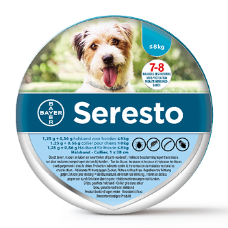 Seresto Halsband voor Honden tot 8 kg