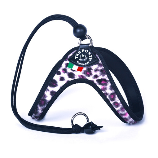 Tre Ponti Liberta Tuig Pink Leopard