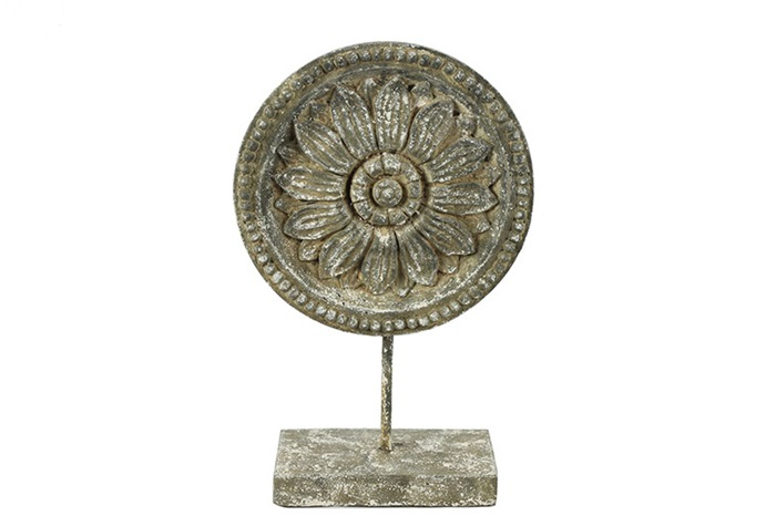 Ornament Incus S Grijs