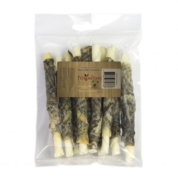 Wit Buffelhuid Rolls met Vishuid