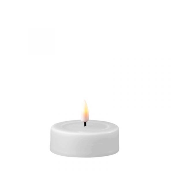 DeluxeHomeart White LED Jumbo Tealight Candle D: 6,1 * 5,5 cm (2 pcs.)